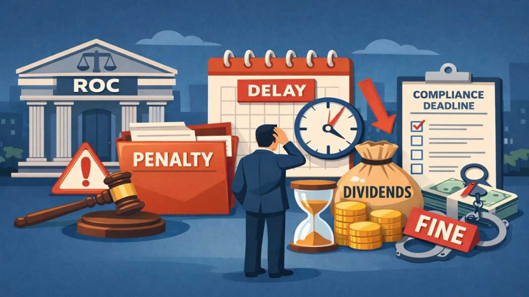ROC Imposes Penalty on Company for Delayed Compliance With Dividend Deposit Rules