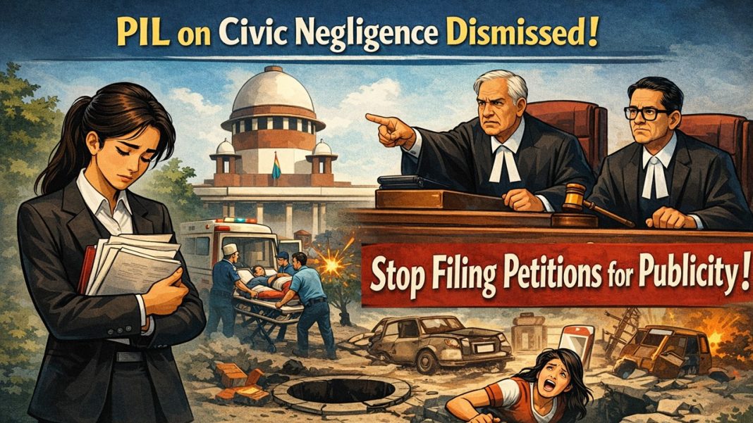 SC Urges Young Lawyers to Concentrate on Their Profession Instead of Filing Baseless PILs Just to Gain Publicity