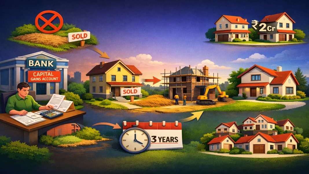 Section 54 LTCG Exemption: Can You Claim It by Buying a Plot?