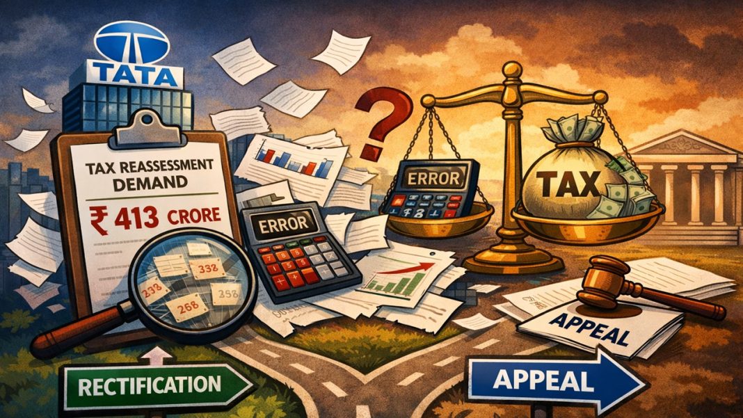 Tata Capital Limited Flags Rs 413 Cr Tax Demand as Erroneous, Plans Appeal with Strong Confidence of Relief