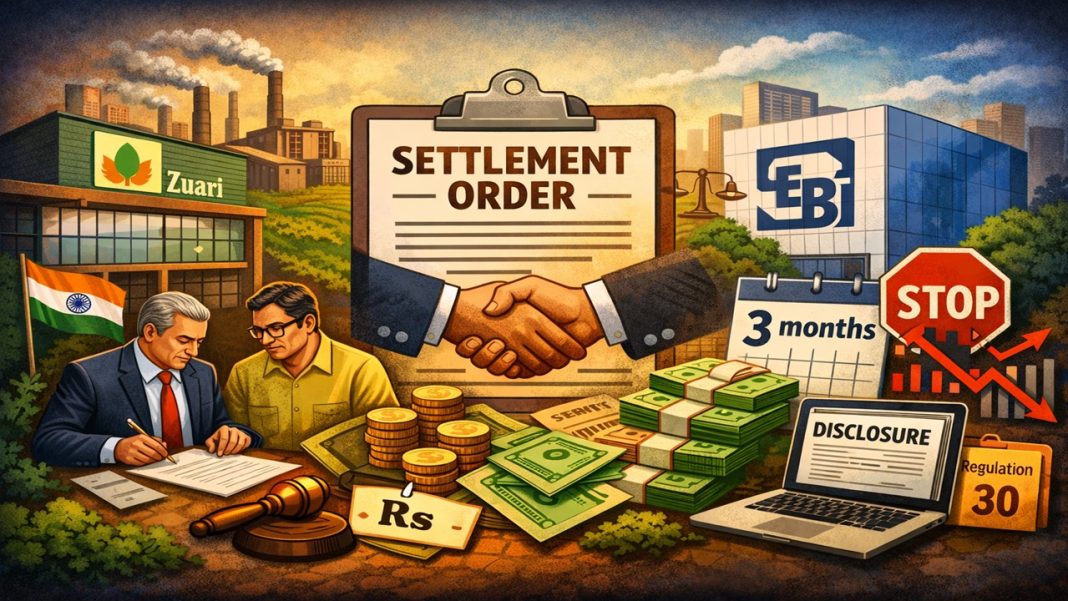 Company Pays Rs. 1.19 Crore to SEBI, Agrees to 3-Month Market Ban