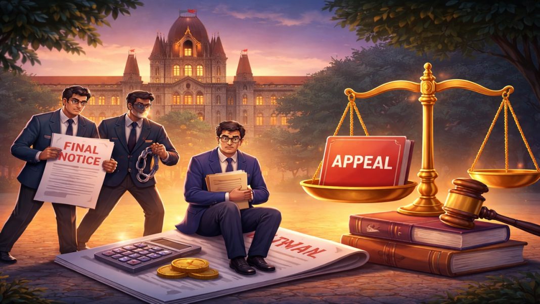 Bombay HC: Department Cannot Initiate Coercive Action During Statutory Appeal Period