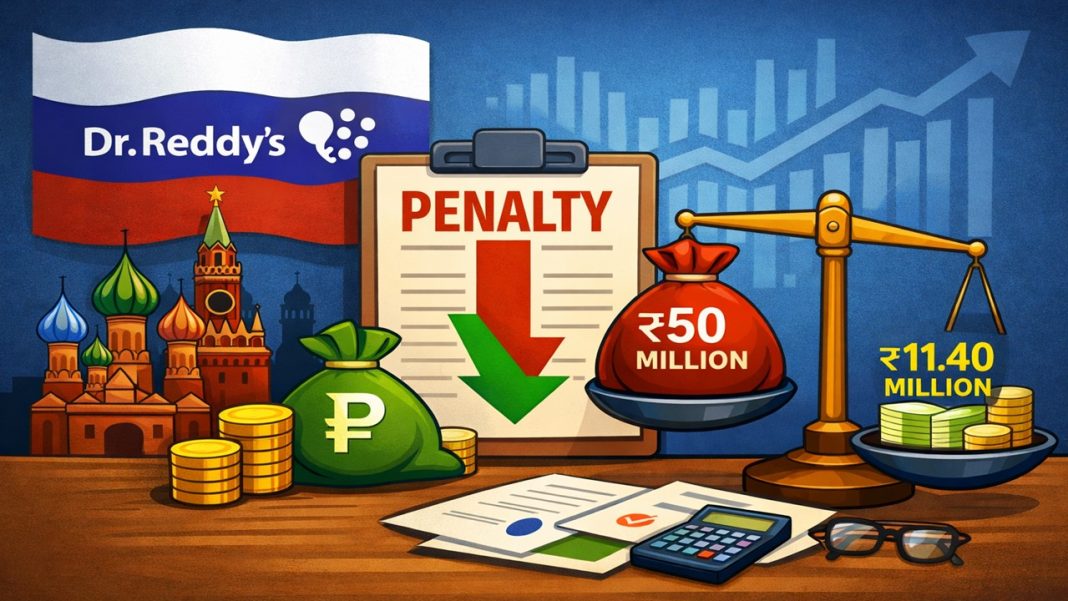 Dr. Reddy's Russian Subsidiary Gets Major Relief as Penalty Reduced to Rs 11.40 Million