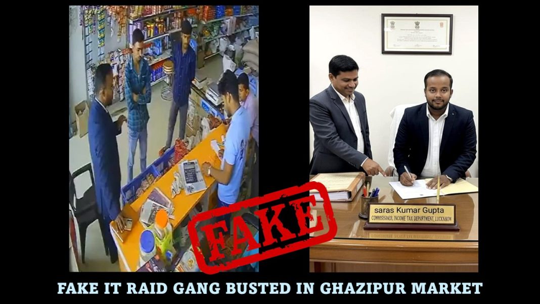 Fake Income Tax Officers Caught Trying to Dupe UP Traders