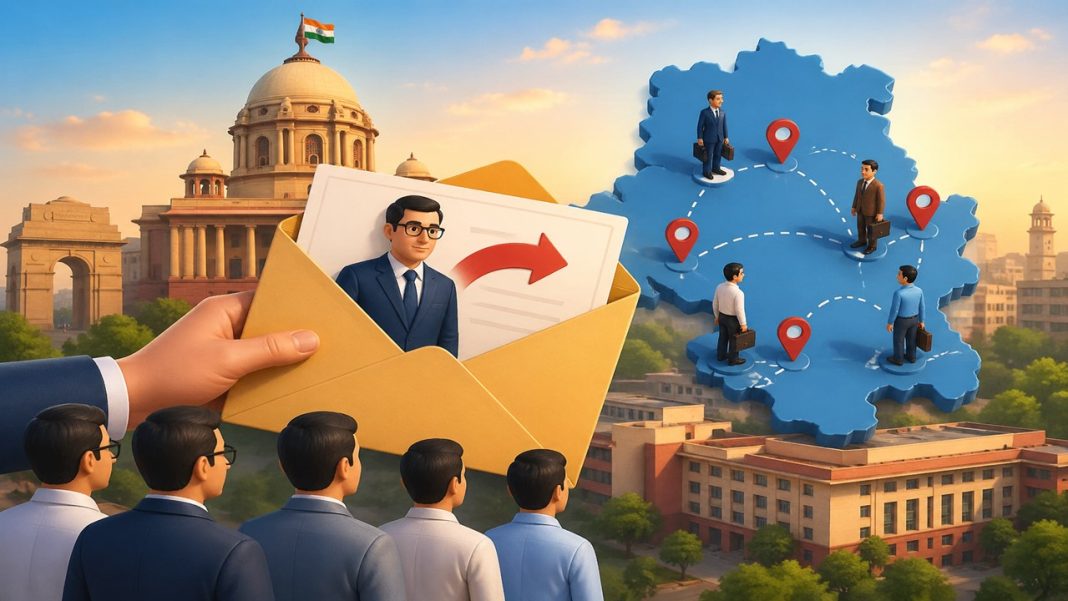 Official Order: Government of NCT of Delhi Issues Transfer Orders for Ad hoc DANICS Officers