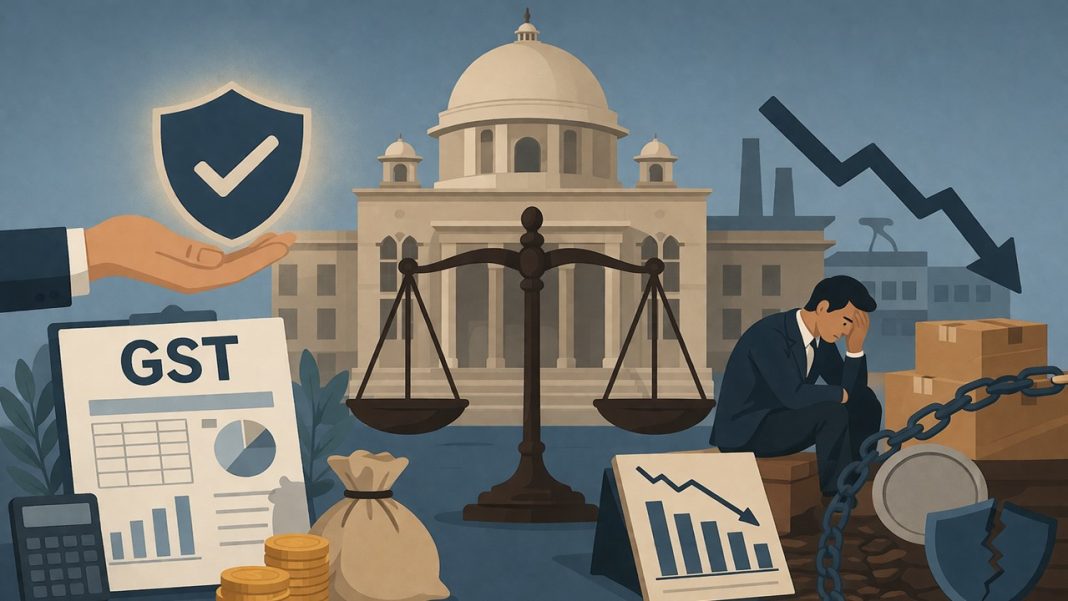 Gujarat High Court Grants Interim Relief in GST Dispute as Supplier Goes Bankrupt