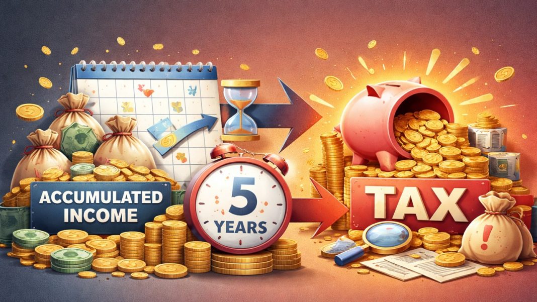 ITAT: Accumulated Income Not Used Within 5 Years Becomes Taxable