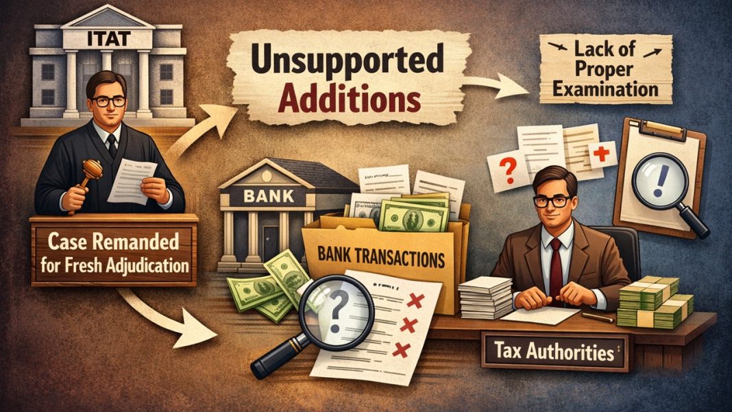 ITAT Remands Case for Reconsideration, Cites Faulty Examination by Tax Department