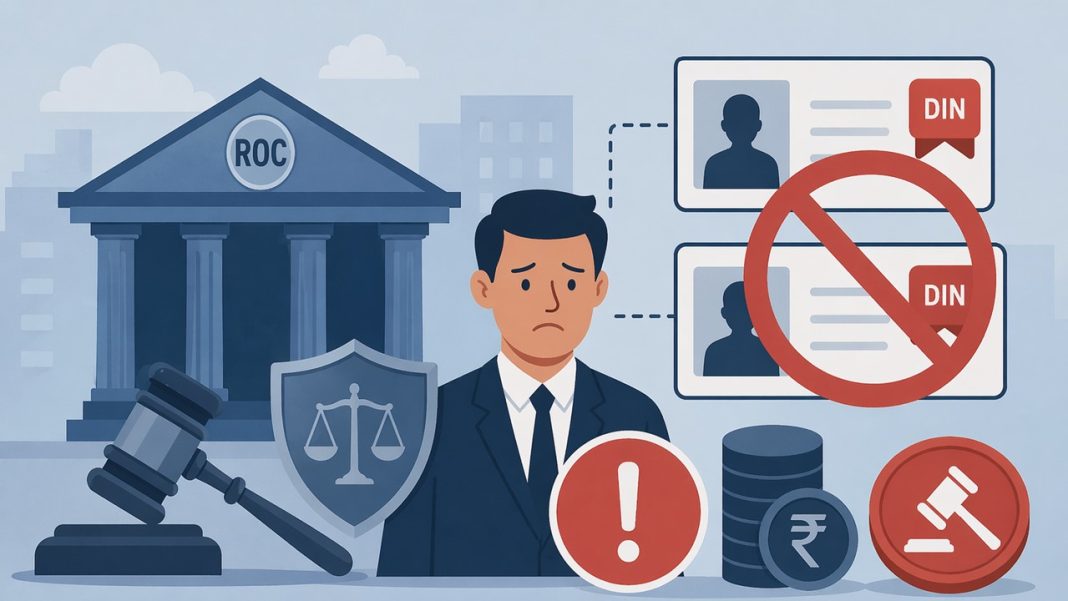 ROC Imposes Penalty on Director for Holding Two DINs