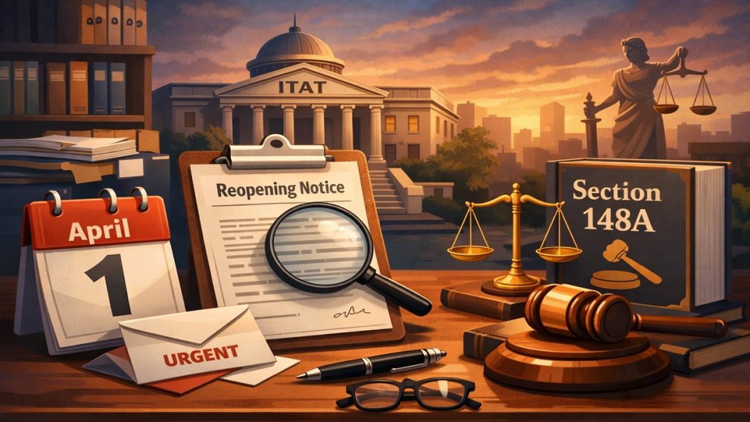 Reopening Notice Sent on April 1 Must Follow Amended Section 148A Procedure: ITAT