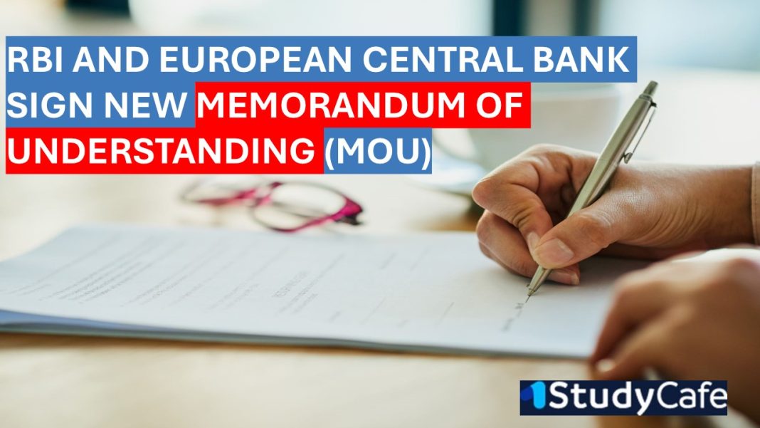 RBI, ECB Renew Partnership with New Memorandum of Understanding in Basel