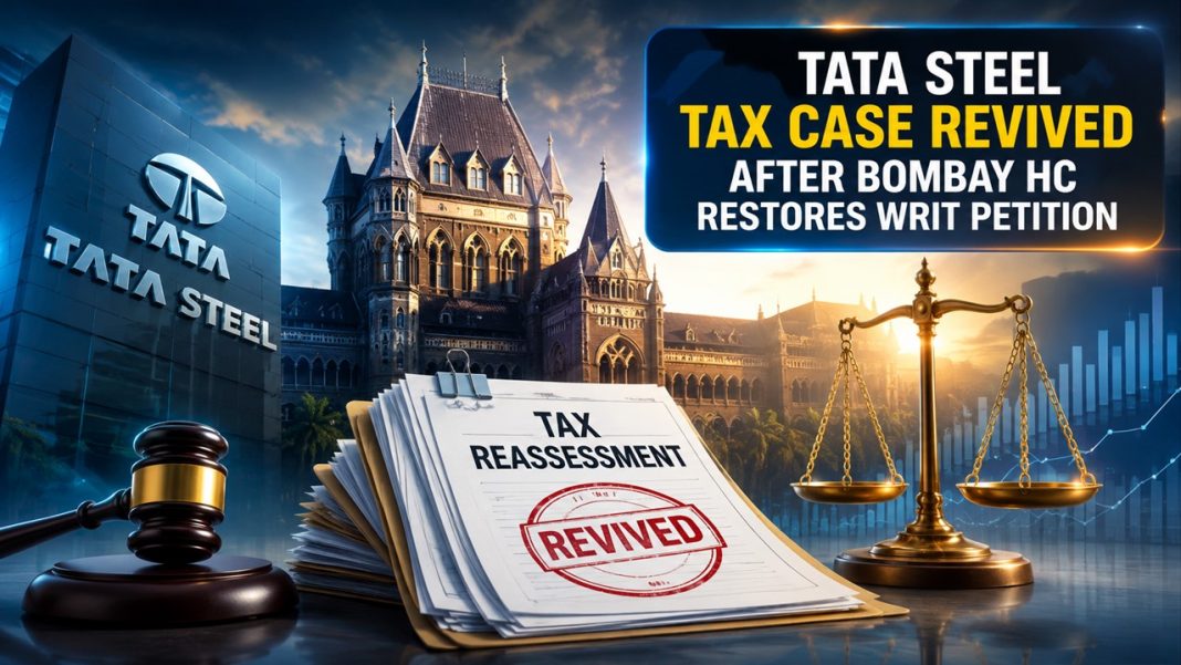Tata Steel Tax Case Revived After Bombay HC Restores Writ Petition
