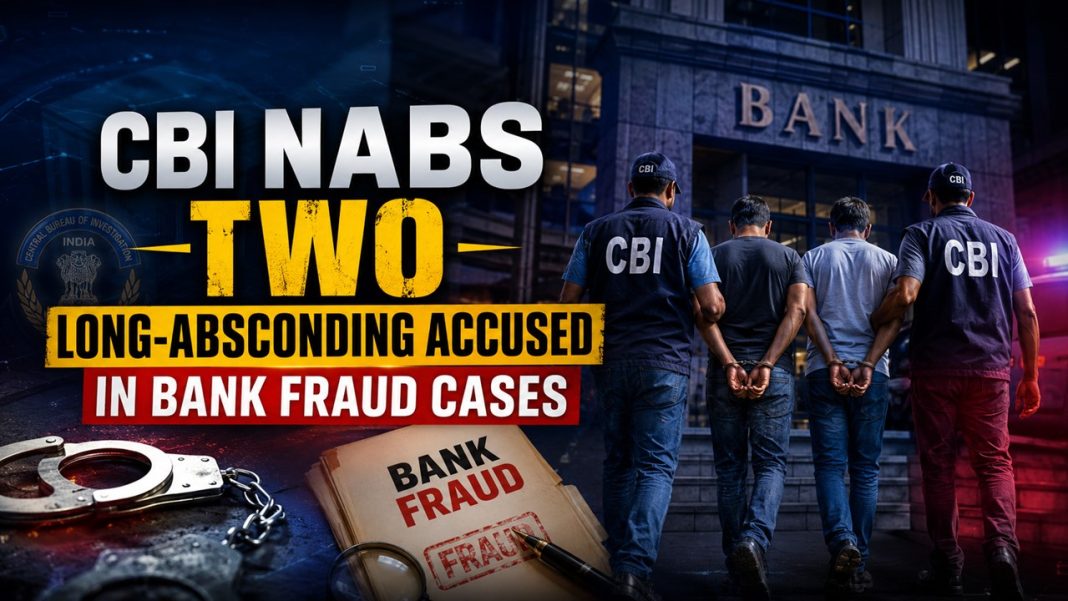 CBI Cracks Down on Long-Absconding Bank Fraud Accused, Arrests Two Proclaimed Offenders From Delhi and Punjab