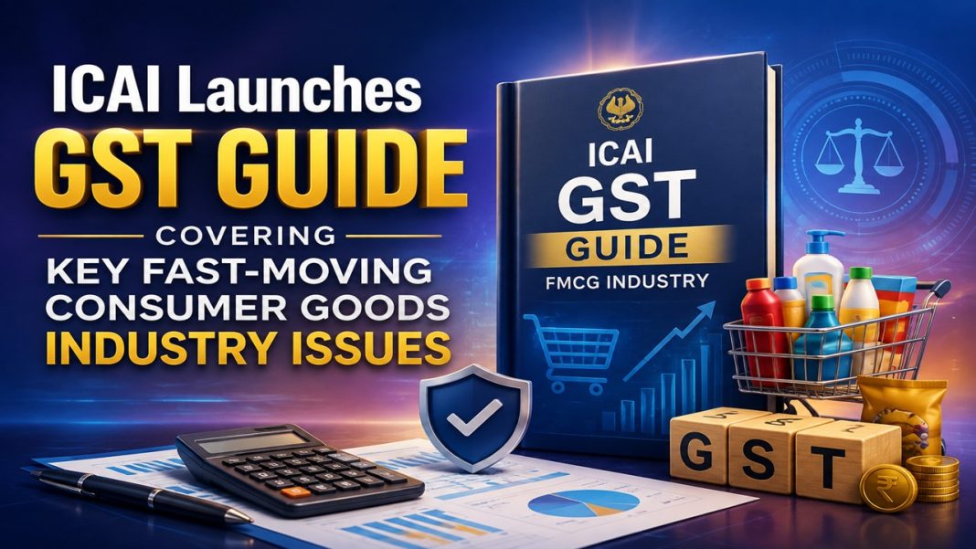 ICAI Launches GST Guide Covering Key Fast-Moving Consumer Goods Industry Issues