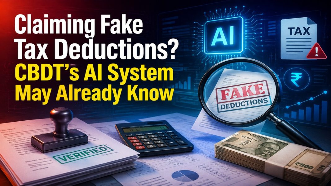 Claiming Fake Tax Deductions? CBDT's AI System May Already Know